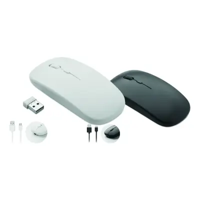 Mouse wireless ricaricabile - CURVY C - Immagine 1