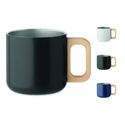 Tazza doppio strato da 350 ml - ACERO