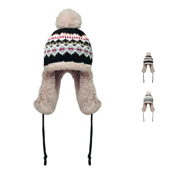Cappello invernale YULONG con stampa del logo - Immagine 1