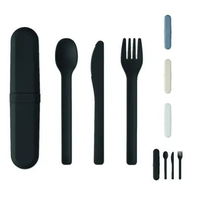 Set di posate e astuccio in PLA - BITEFUL