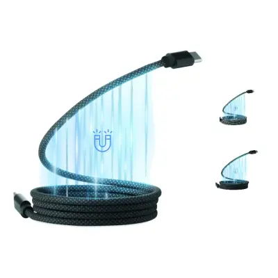 Cavo magnetico intrecciato BRAID 1 m personalizzato
