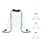 Zainetto a sacca USEE trasparente 44x14x44 cm - Anteprima 1