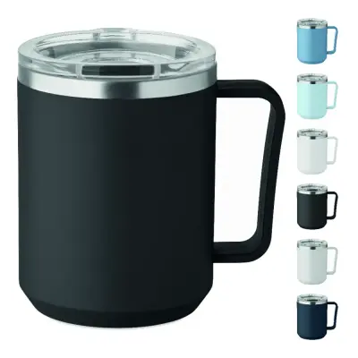 Tazza termica COCOA 400 ml personalizzata con logo - Immagine 1