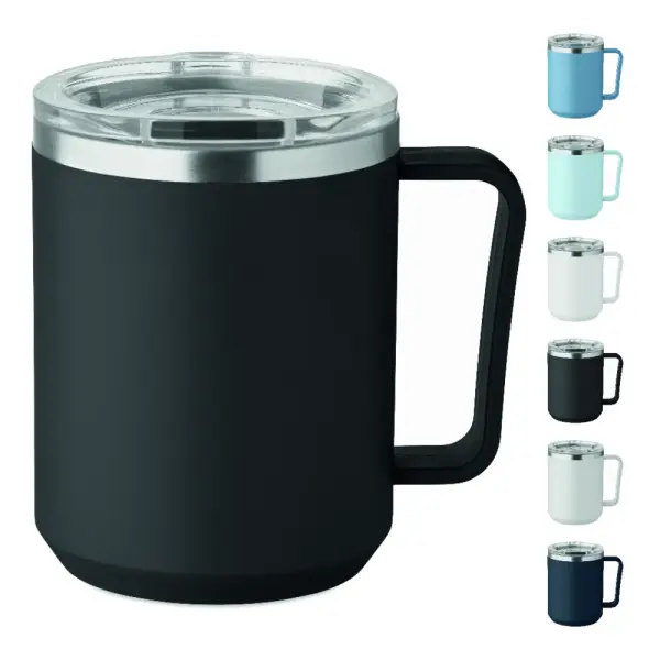 Tazza termica COCOA 400 ml personalizzata con logo - Immagine 1