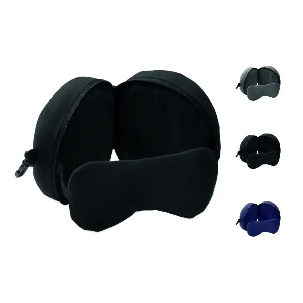 Cuscino da viaggio SOFT NUIT 29x47x40 cm promozionale - Immagine 1