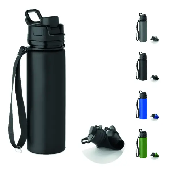 Borraccia pieghevole LETT 500 ml con logo - Immagine 1