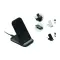 Caricatore wireless pieghevole POWERFOLD 15W con stampa - Anteprima 1