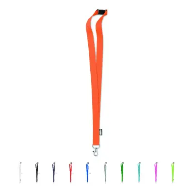 Lanyard rPET LANY RPET con meccanismo sicurezza