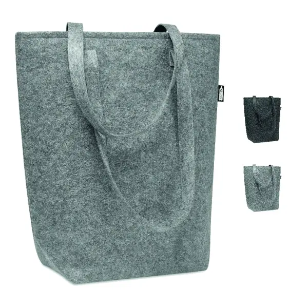 Shopper TASLO in feltro RPET 2 mm promozionale - Immagine 1