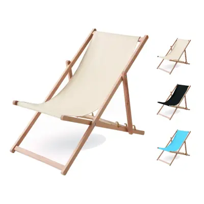 Sedia da spiaggia in legno - HONOPU