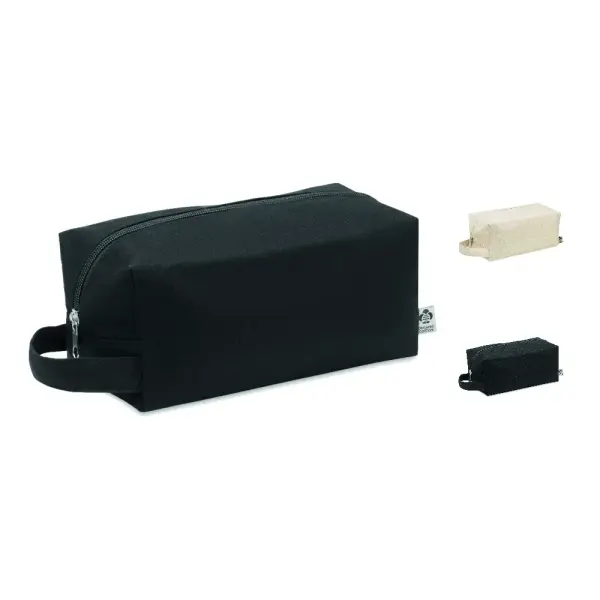 Canvas cosmetic bag 220 gr/m2 - BIA - Immagine 1