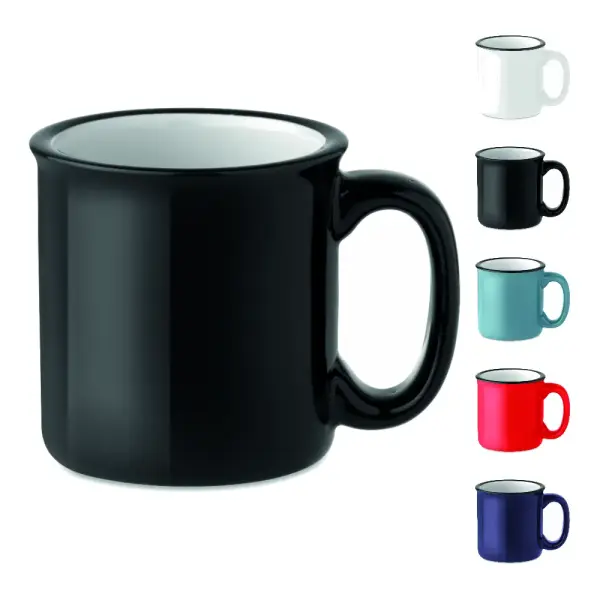 Tazza vintage in ceramica - 240ml - TWEENIES - Immagine 1