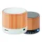 Speaker bluetooth in bamboo - 3W - ROUND BAMBOO - Anteprima 1