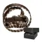 Cintura unisex TOUS in pelle con clip in metallo personalizzata - Anteprima 2