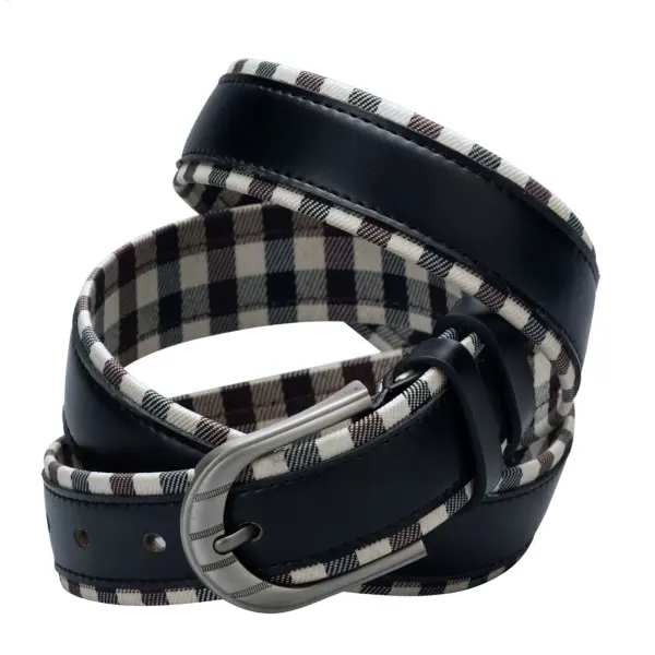 Cintura unisex TOUS in pelle con clip in metallo personalizzata - Immagine 3
