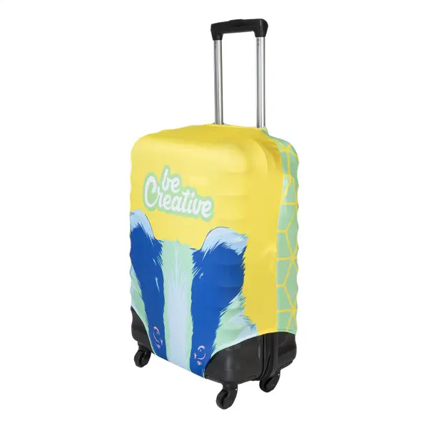 Copri valigia RPET BAGSave L con stampa fino a 50x70x30 cm - Immagine 2