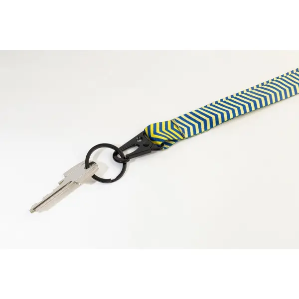 Lanyard Subyard Hook - Moschettone a scatto e stampa su 2 lati - Immagine 3