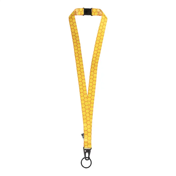 Lanyard Subyard Hook - Moschettone a scatto e stampa su 2 lati - Immagine 2