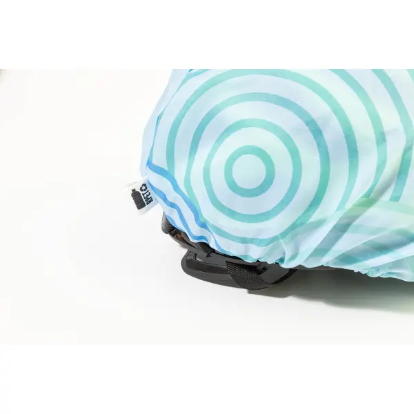 Copricasco da ciclismo CREAHELM RIDE personalizzato in RPET 190T - Immagine 5