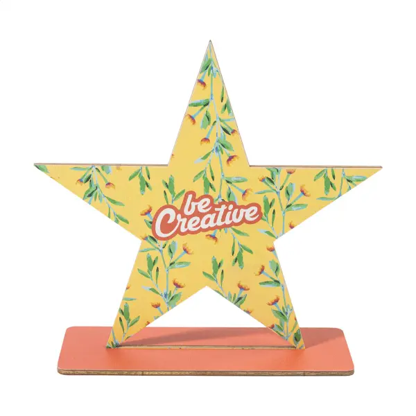 Coppa WLOBOR trofeo in legno personalizzabile stella in coppe - Immagine 3