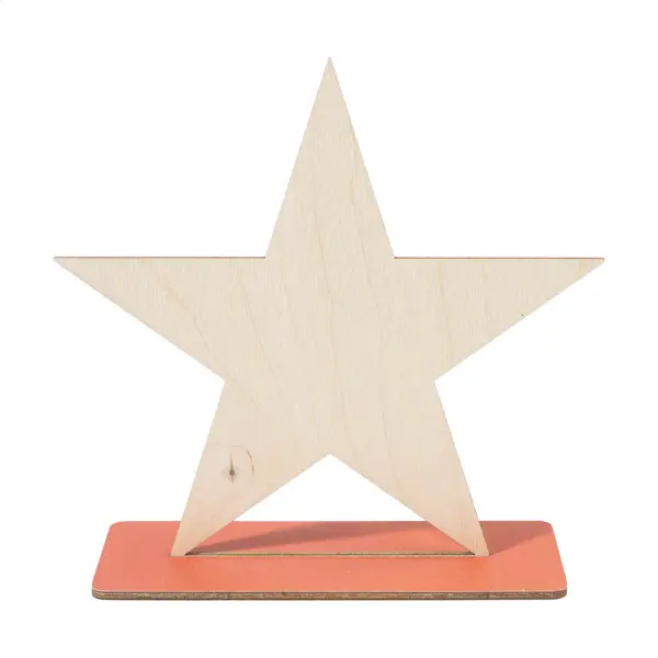 Coppa WLOBOR trofeo in legno personalizzabile stella in coppe - Immagine 4