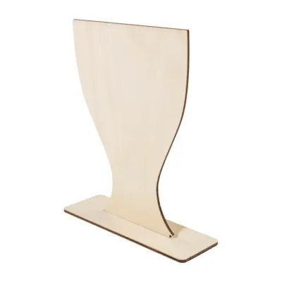 Coppa WLOBOR trofeo in legno personalizzabile stella in coppe - Immagine 6