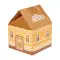 Scatola regalo a casetta CREABOX HUT con stampa del tuo logo - Anteprima 2