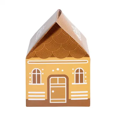 Scatola regalo a casetta CREABOX HUT con stampa del tuo logo - Immagine 4