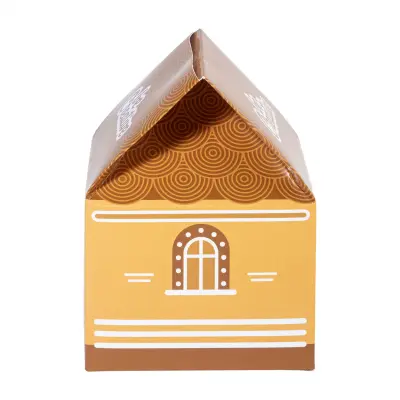 Scatola regalo a casetta CREABOX HUT con stampa del tuo logo - Immagine 3