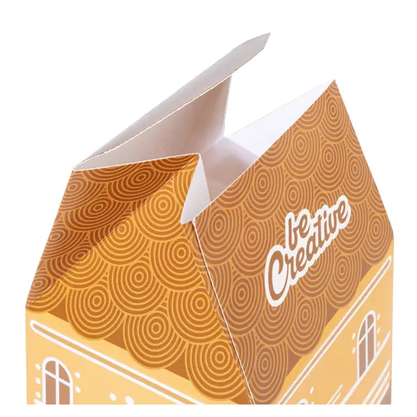 Scatola regalo a casetta CREABOX HUT con stampa del tuo logo - Immagine 5