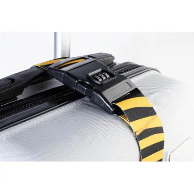 Fascia per bagagli SUBOSTRAP LOCK personalizzata in poliestere RPET - Immagine 5