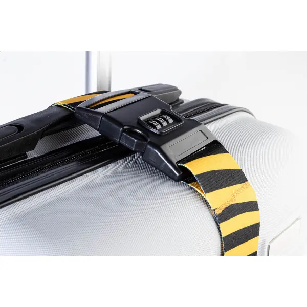 Fascia per bagagli SUBOSTRAP LOCK personalizzata in poliestere RPET - Immagine 5