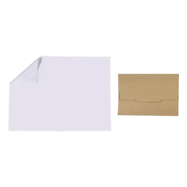 Panno per occhiali DIOPTRY GIFT KRAFT 13x18 cm con stampa - Immagine 1