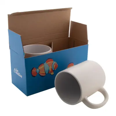 Scatola doppia per mug CREABox Mug Double 2 tazze 300-350 ml - Immagine 5
