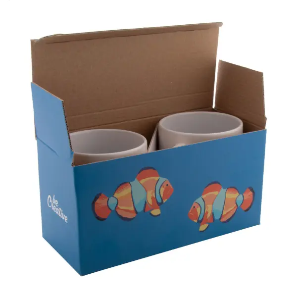 Scatola doppia per mug CREABox Mug Double 2 tazze 300-350 ml - Immagine 6