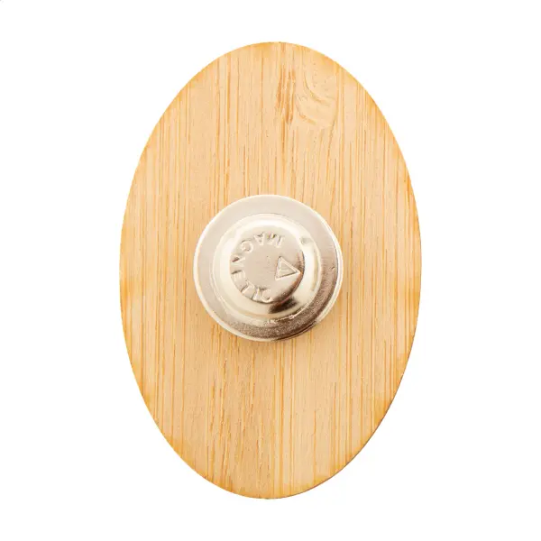 Spilla In Bamboo BooBadge - Immagine 6