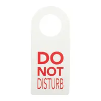 Gancio porta personalizzata DISTURB