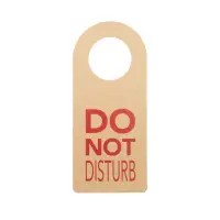 Gancio porta personalizzata DISTURB ECO