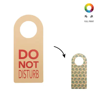 Gancio porta personalizzata DISTURB ECO