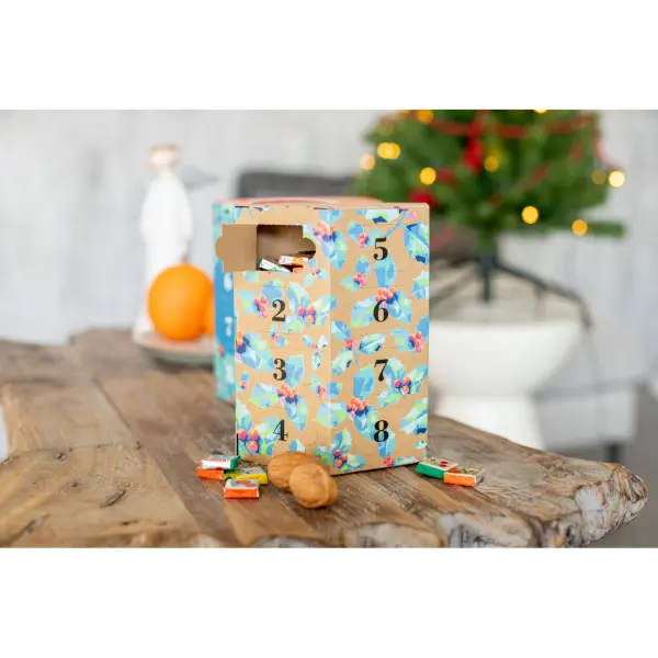 Calendario dell'avvento esagonale HeXmas Eco kraft 24 caselle - Immagine 7