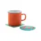 Sottobicchiere in feltro RPET CREAFELT DRINK - Anteprima 4