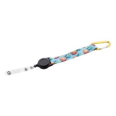 Portachiavi personalizzabile SUBINER YOYO RPET - Immagine 4