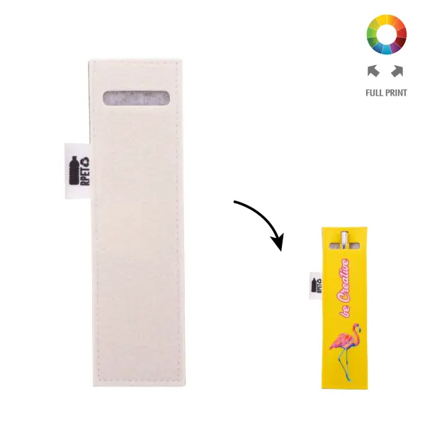 Astuccio per penna personalizzabile CREAFELT PEN A - Immagine 1
