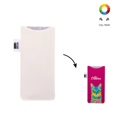 Custodia per occhiali in RPET CreaFelt Sun personalizzata - Immagine 1