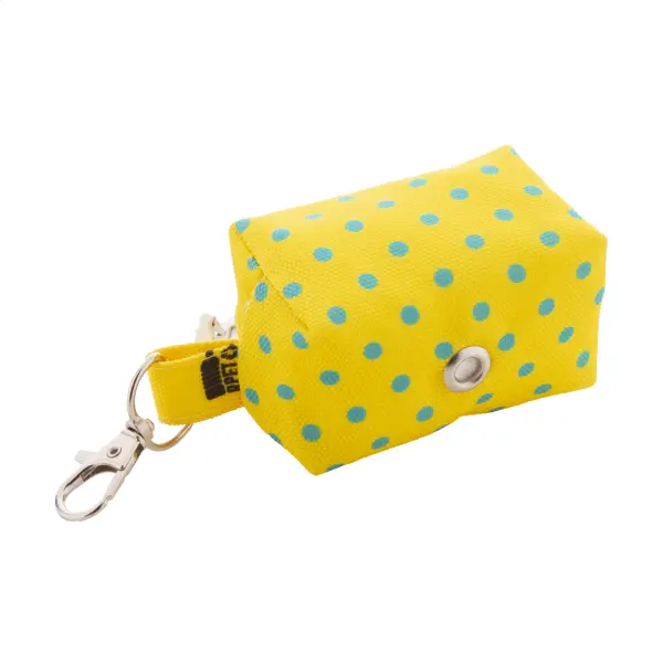 Porta sacchetti in RPET 600D PAVESAVE stampa intera personalizzato - Immagine 5