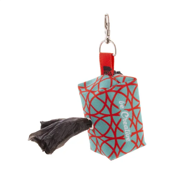 Porta sacchetti in RPET 600D PAVESAVE stampa intera personalizzato - Immagine 9