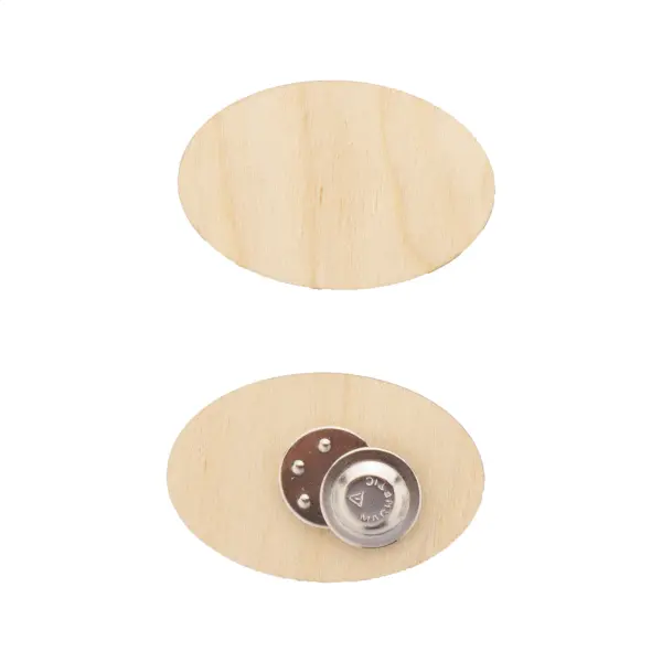 Spilla Magnetica In Legno Stampa Fullcolor WooBadge - Immagine 10