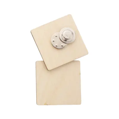 Spilla Magnetica In Legno Stampa Fullcolor WooBadge - Immagine 16
