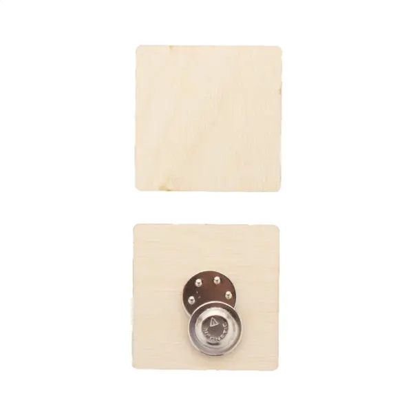 Spilla Magnetica In Legno Stampa Fullcolor WooBadge - Immagine 17