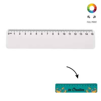 Righello 15 Cm Interamente Stampabile Drawy 15